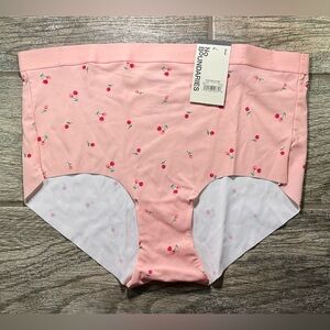 New Nobo, No Boundaries Micro Rib Free Cut Brief Panties You Pick Size Cherry